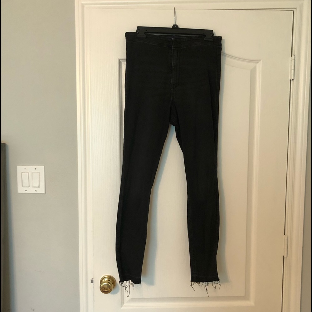 Hollister black jeggings